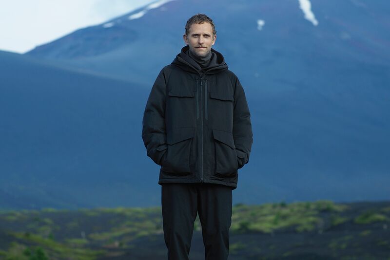 Qoo10  Uniqlo X White Mountaineering Collaboration Hybrid Down Oversized  Par  Mens Clothing