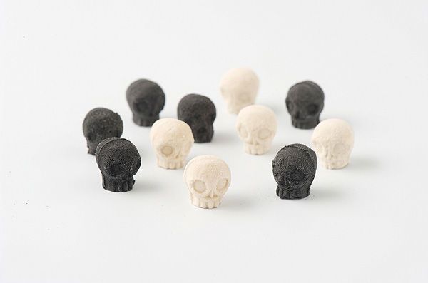 Skull-Shaped Sugar Cubes