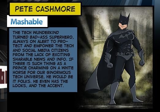 Comic Hero Blogger Comparisons