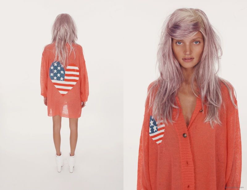 Patriotic Pink-Haired Lookbooks (UPDATE)