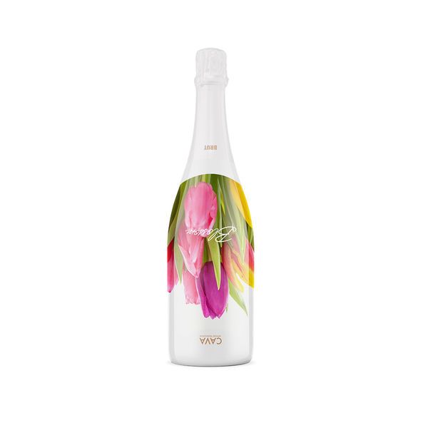 Surreal Bouquet Bottle Packaging