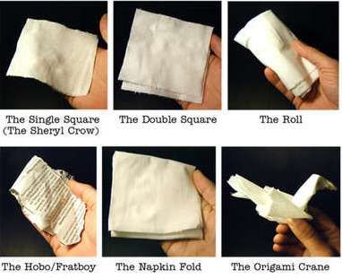 Toilet Paper Origami