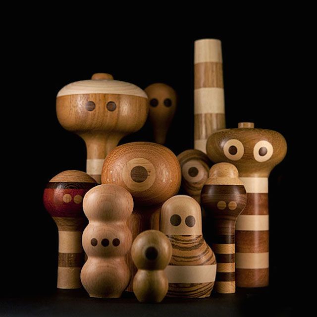 Wooden Robot Toys