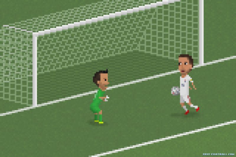 8-Bit Soccer Artwork