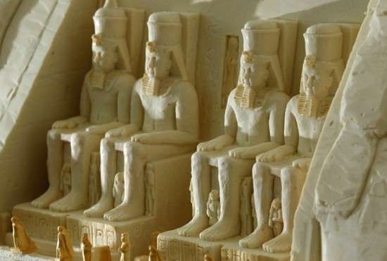 White Chocolate Statues