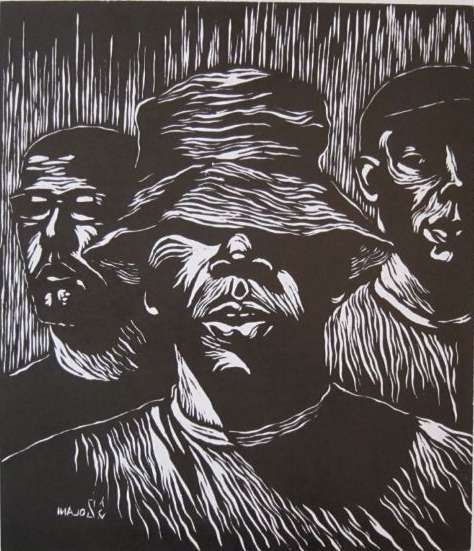 Woodcut Line-Styled Art