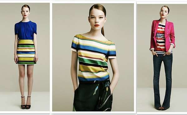 Colorfully Striped Collections