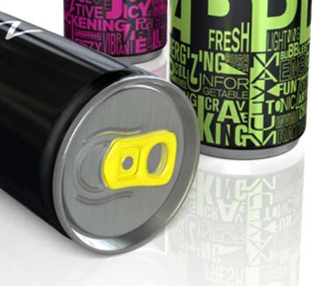 Neon Beverage Cans