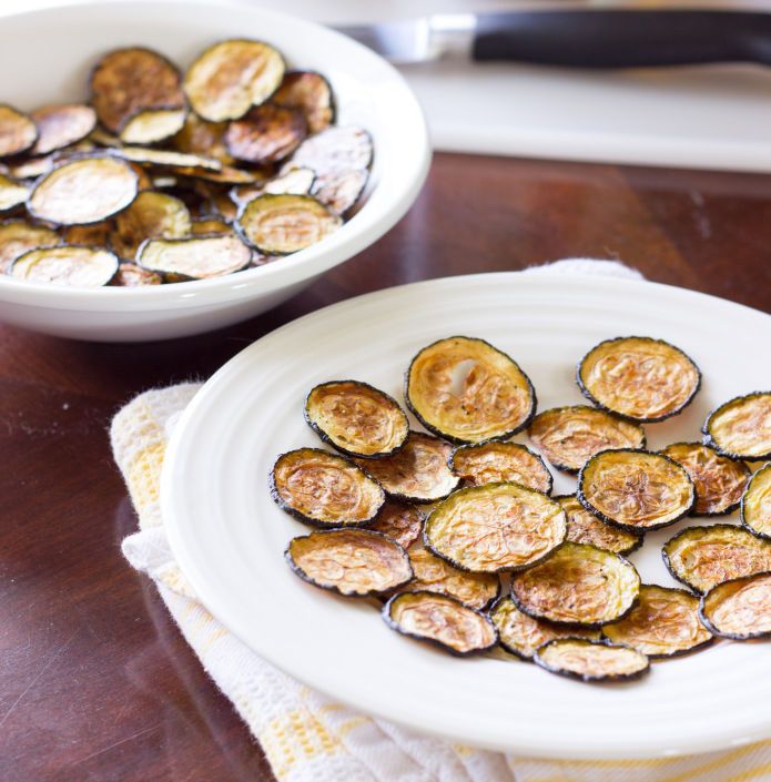 Salty Zucchini Chips