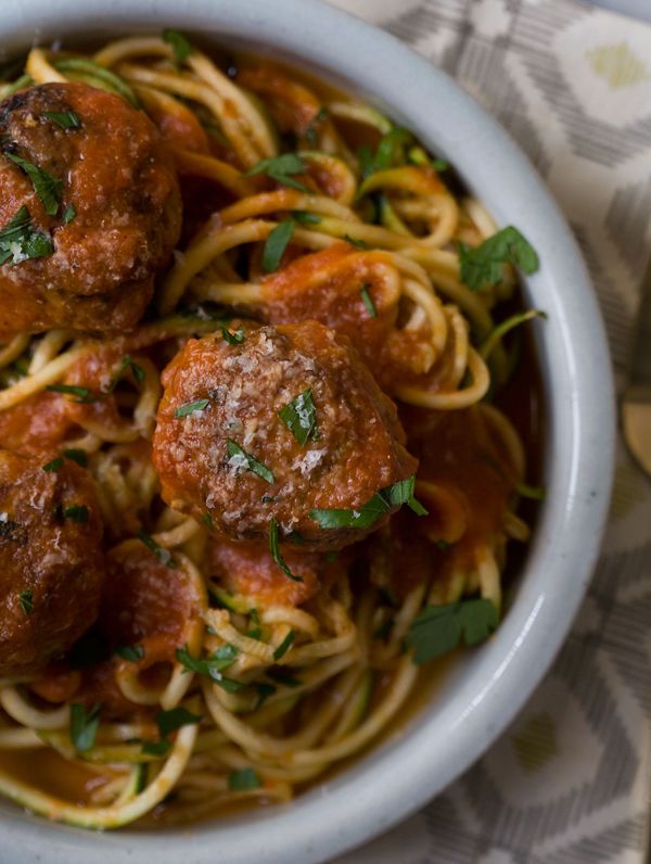 Lean Zucchini Pasta