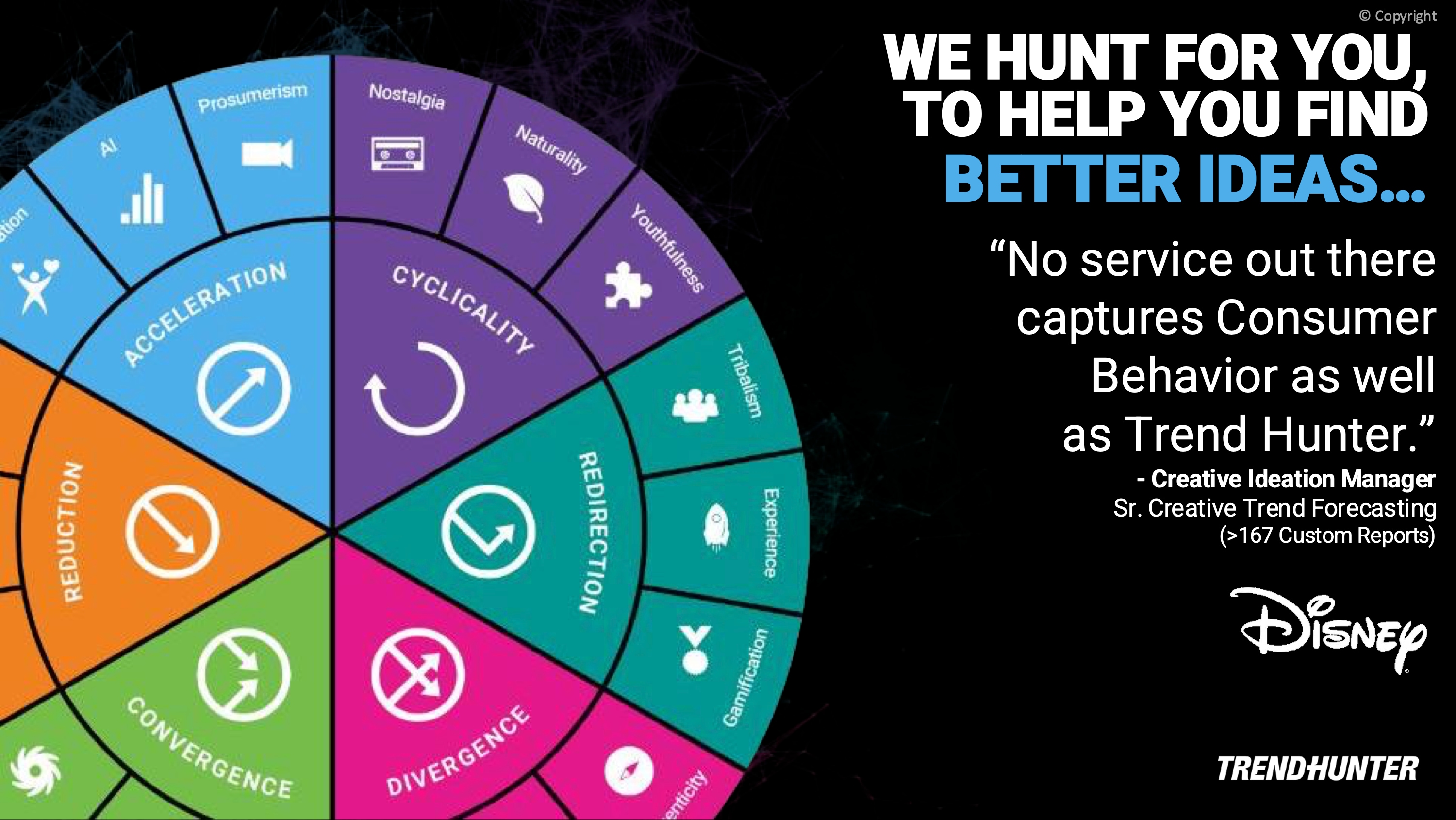 Image Slide: We hunt for you