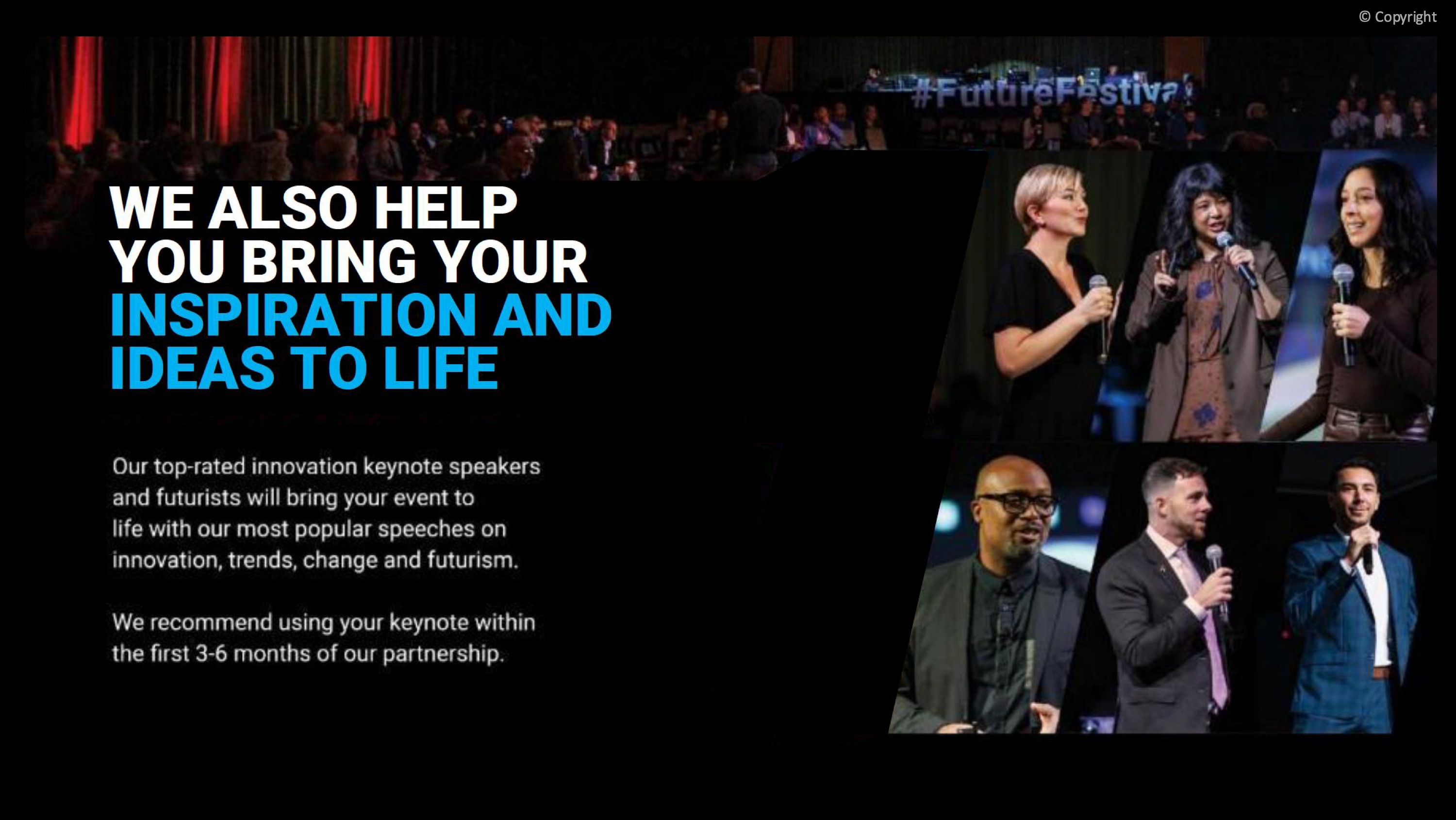 Image Slide: We help you bring your inspiration and ideas to life